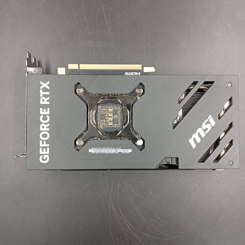 中古 MSI GeForce RTX 4070 VENTUS 2X 12G OC (RTX4070 12GB) 157129