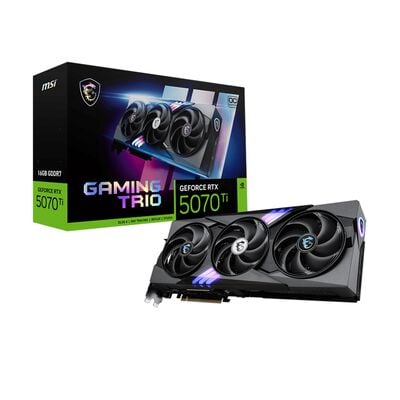 MSI  GeForce RTX 5070 Ti 16G GAMING TRIO OC PLUS (GeForce RTX 5070 Ti 16GB) 