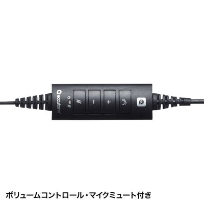 サンワサプライ  MM-HSU11BK (USBヘッドセット) 