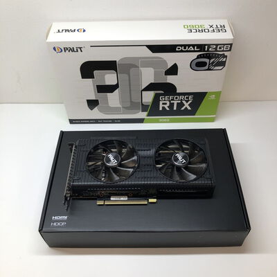 【津ラッツ店】中古  Palit NE63060T19K9-190AD （RTX3060 12GB） 3480039124 