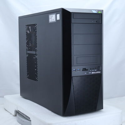 【通販センター】中古  THIRDWAVE GALLERIA KT(Intel Core i7 8700K/16GB DDR4 (PC4)/SSD500GB/DVDマルチ/NVIDIA GeForce GTX 1070 Ti 8GB/W11H64 MAR) 204591 