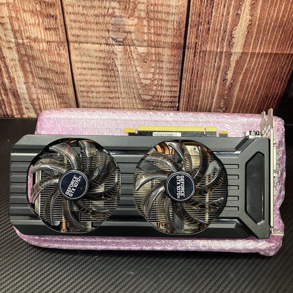 中古 Palit NE5107T015P2-1043D(GTX1070Ti 8G GDR5 DUAL) 136248