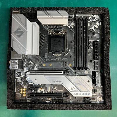 【静岡東瀬名店】中古  ASRock B460M Steel Legend (B460 1200 mATX DDR4) 142793 
