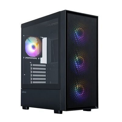 ZALMAN  S6 Black (ATX ガラスパネル ブラック) 