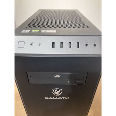 【富山本郷店】中古  THIRDWAVE GALLERIA XA7C-R37 (Intel Core i7 10700 /16GB/RTX3070/SSD 500GB+SSD 1TB+HDD 2TB/DVDrom/Win 11 Home/-) 4760001115 
