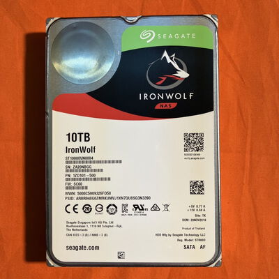 【なんば店】中古  Seagate ST10000VN0004（3.5インチ HDD 10TB SATA） 181352 