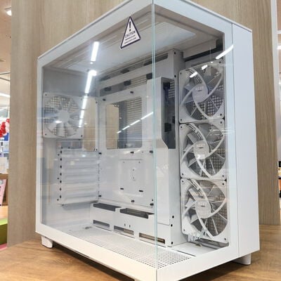 【姫路店】中古  NZXT CM-H91FW-01(H9 Flow WH ATX ｶﾞﾗｽ) 4740000713 