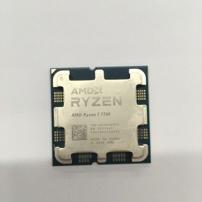 【博多店】中古  AMD Ryzen 7 7700 (AM5/3.8GHz/40M/C8/T16/65W) 154483 