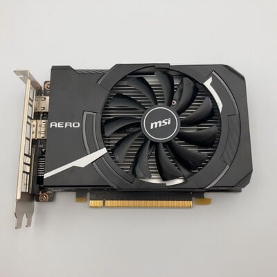 【甲府飯田店】中古  GeForce GTX 1650 D6 AERO ITX OCV1/DP(GTX1650 4G GDDR6) 4720003298 