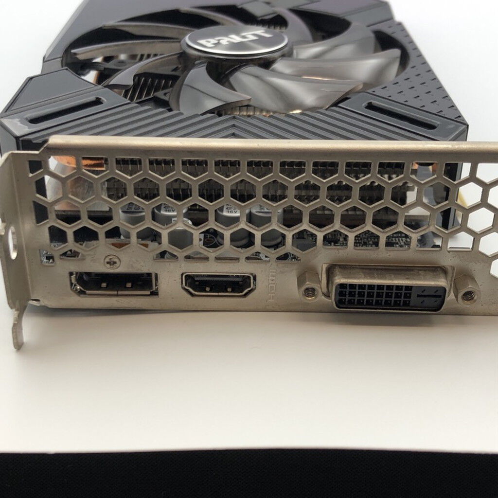 中古 Palit NE6166TS18J9-1160A (GTX1660Ti 6GB Dual OC) 192444