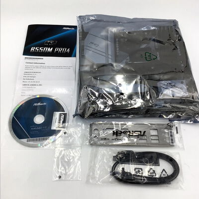 【白山FM松任店】中古  ASRock B550M Pro4 (B550 AM4 mATX DDR4) 142938 