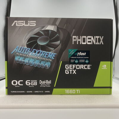 【新潟店】中古  ASUS PH-GTX1660TI-O6G (GTX1660TI GDR6 6GB) 139069 