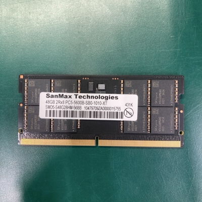 【千葉店】中古  Sanmax PC5-44800 48GB ノート用 3250005938 