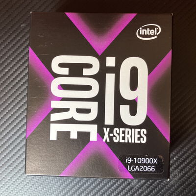 【富士青葉店】中古  INTEL Core i9 10900X (2066/3.7/19.25M/C10/T20) 141587 
