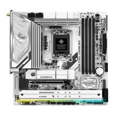 ASRock  B860M Steel Legend WiFi (B860 1851 MicroATX) 
