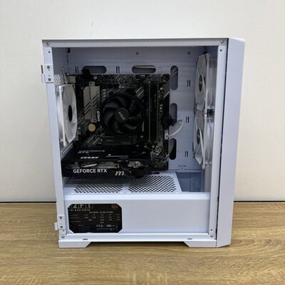 【津ラッツ店】中古  自作パソコン(Ryzen 7 5700X/32GB/SSD2TB/RTX5060/W11H) 4990001527 