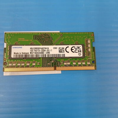 【大須店】中古  DDR4 PC4-25600 16GB SODIMM ノート用 148254 