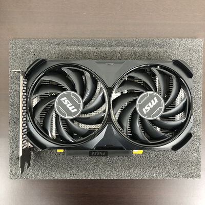 【長野稲里店】中古  MSI GeForce RTX 4060 VENTUS 2X BLACK 8G OC (RTX4060 8GB) 158792 