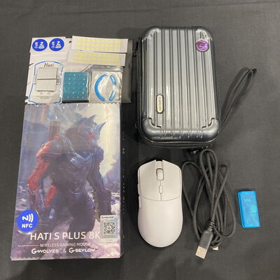 【静岡東瀬名店】中古  G-Wolves HTS Plus 8K Wireless Gaming Mouse 5140001844 