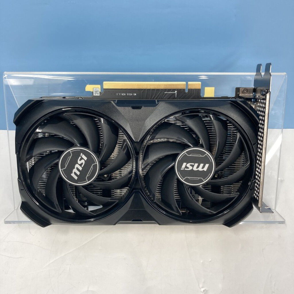 GeForce RTX 4060 Ti VRAM 8GB（ブラック）中古品 中古 MSI GeForce RTX 4060 Ti VENTUS 2X BLACK 8G OC (RTX4060Ti 8GB