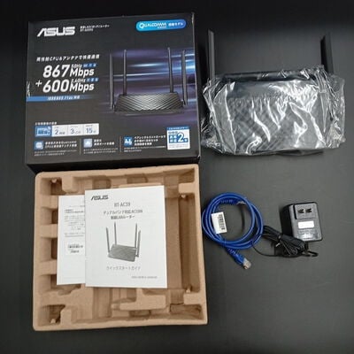 【大須店】中古  ASUS RT-AC59U  (11ac 無線LANﾙｰﾀｰ) 165196 