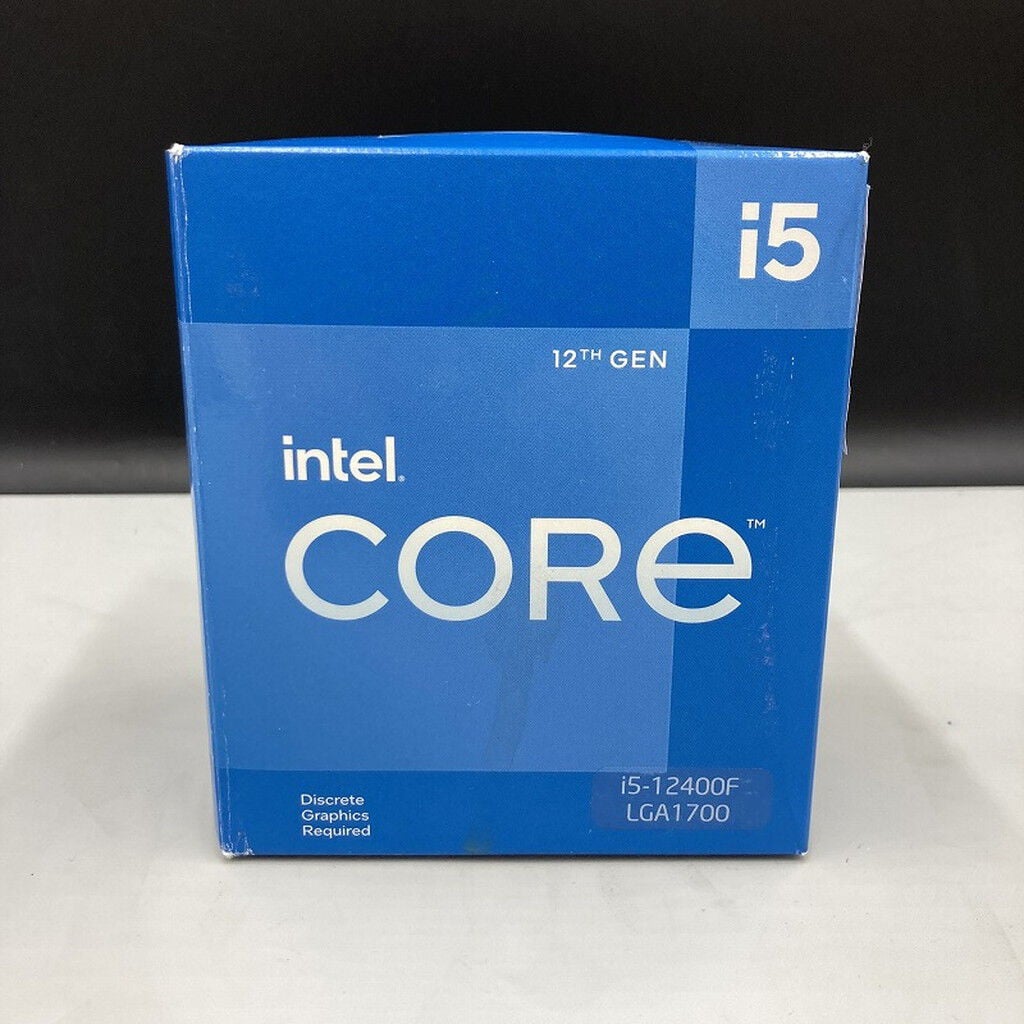 中古 INTEL Core i5 12400F (1700/2.5G/18M/C6/T12) 148615 （377199