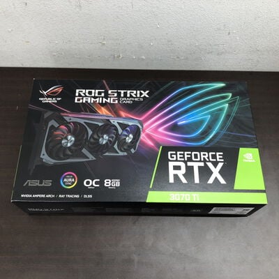 【福山ココローズ店】中古  ASUS ROG-STRIX-RTX3070TI-O8G-GAMING (RTX3070Ti 8GB) 146266 