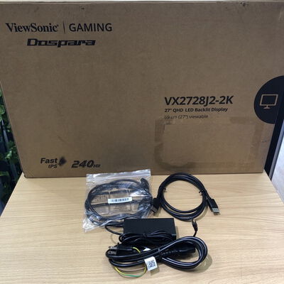 【甲府飯田店】中古  Viewsonic VX2728J2-2K-7 (27"W 2H1DP 240Hz WQHD) 4720002830 