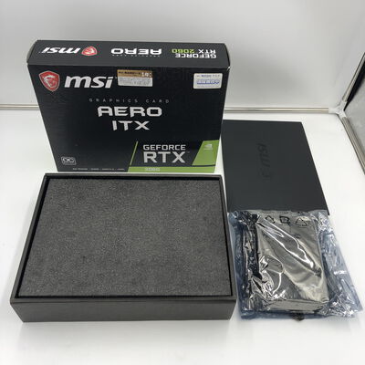 【福井日之出店】中古  MSI GeForce RTX 2060 AERO ITX 6G OC（RTX2060 6GB） 3480038285 