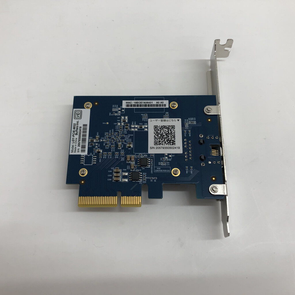中古 BUFFALO LGY-PCIE-MG2 (PCIe 10GBASE-T LANｶｰﾄﾞ) 5090000775