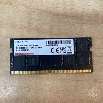 【千葉店】中古  ADATA PC5-44800 16GB ノート用 3250005861 