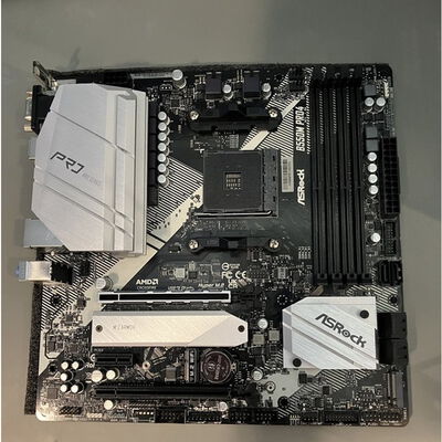 【座間相武台】中古  ASRock B550M Pro4 (B550 AM4 mATX DDR4) 142938 