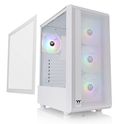 Thermaltake  S200 TG ARGB Plus Snow Edition CA-1X2-00M6WN-01 (ATX ガラス ホワイト) 
