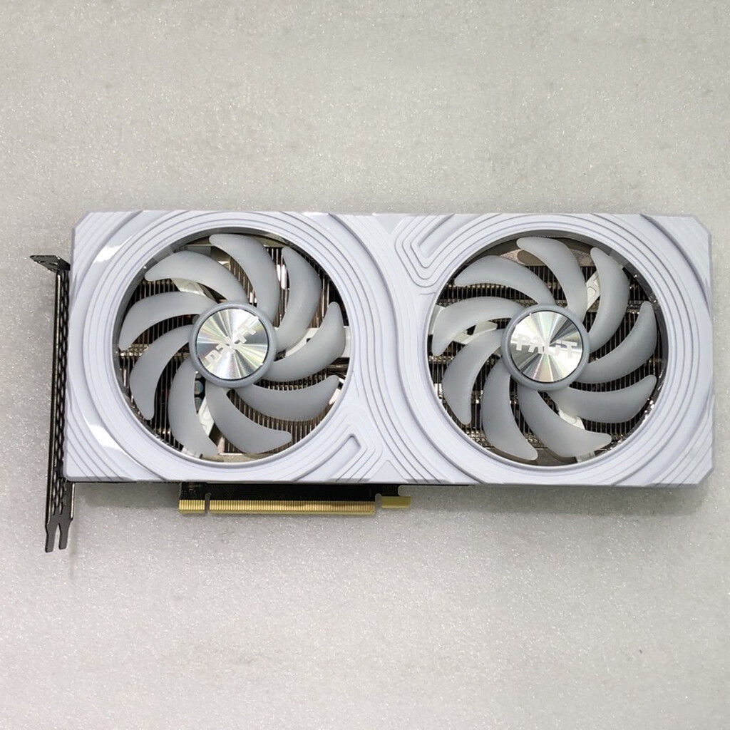 中古 Palit NE6406T019P1-1048L(RTX4060Ti WHITE 8G) 175561 （340746