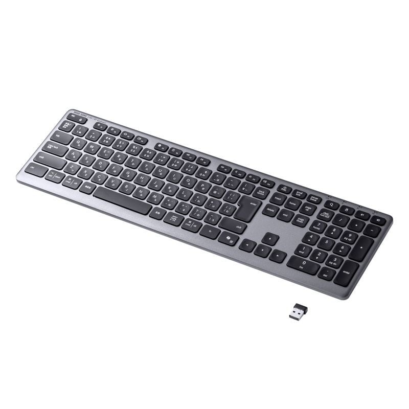 サンワサプライ SKB-WBT41BK (Bluetooth＋2.4GHzコンボキーボード