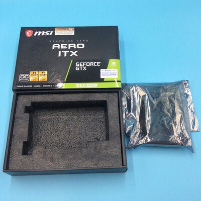 【秋葉原本店】中古  MSI GeForce GTX 1660 SUPER AERO ITX OC (GTX1660 SUPER) 141207 