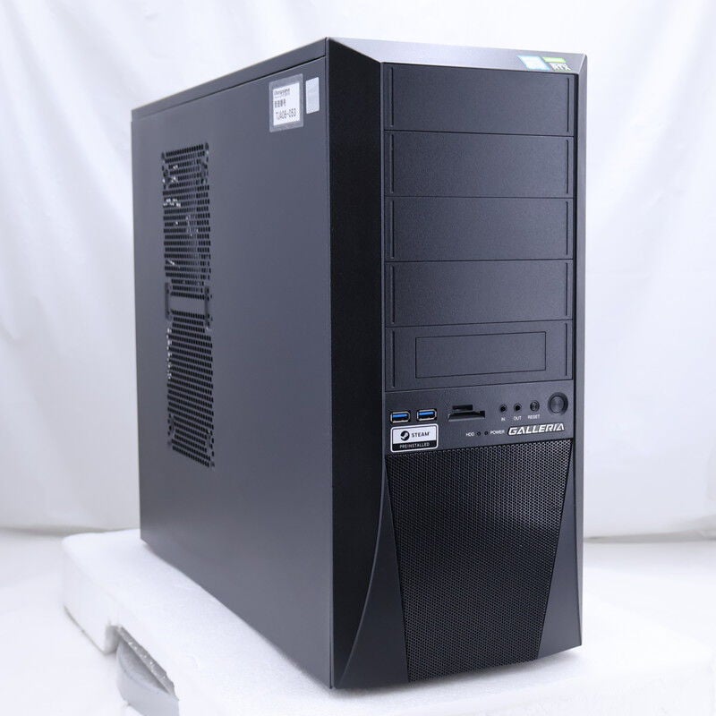 中古 THIRDWAVE GALLERIA KT(Intel Core i7 9700K/16GB DDR4 (PC4