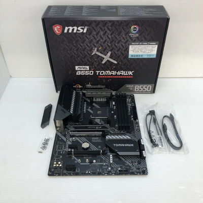 【徳島住吉店】中古  MSI MAG B550 TOMAHAWK (B550 AM4 ATX DDR4) 142923 