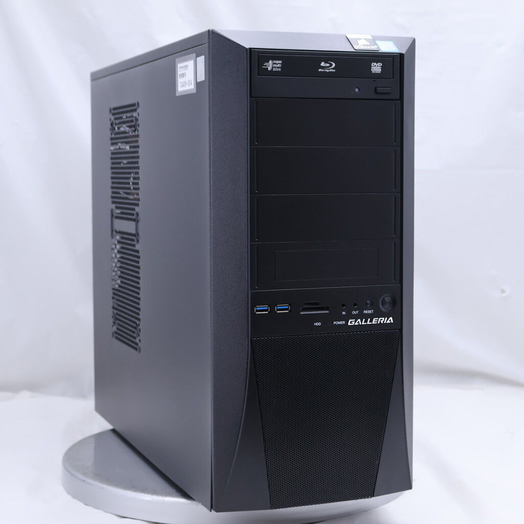 中古 THIRDWAVE GALLERIA KT(Intel Core i7 9700K/16GB DDR4 (PC4