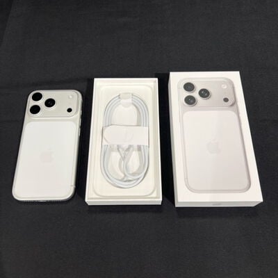 【静岡東瀬名店】中古  Apple iPhone17 Pro 1TB シルバー 【国内版SIMフリー】 MG8D4J/A 182999 