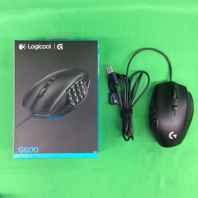 【川崎店】中古  Logicool G600t (MMO向けゲーミングマウス ブラック) 146974 