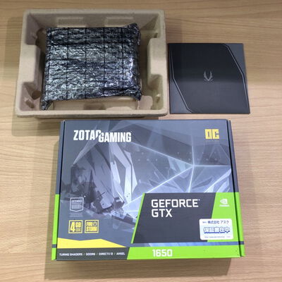 【甲府飯田店】中古  ZOTAC ZT-T16520F-10L (GTX1650 4GB GDR6) 4720001693 