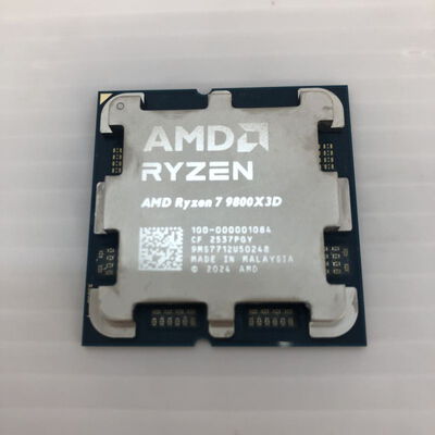 【徳島住吉店】中古  AMD Ryzen 7 9800X3D (AM5/4.7/104M/C8/T16/120W) 172566 