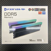 中古  ﾄﾞｽﾊﾟﾗｾﾚｸﾄ D5D6000-16G2A1-RGB-BK(DDR5-6000 16GBx2 5070001829 