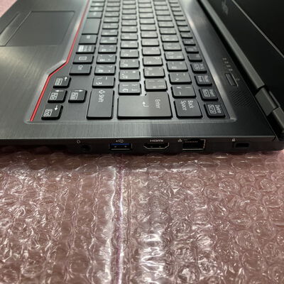 【宮崎恒久店】中古  FUJITSU LIFEBOOK U7410 (INTEL Core i5 10310U 1.7GHz/16GB/SSD256GB/-/オンボード/14/1366x768/Wi-Fi/WEBCAM/W11H64/Microsoft Office Home and Business 2024付) 180536 