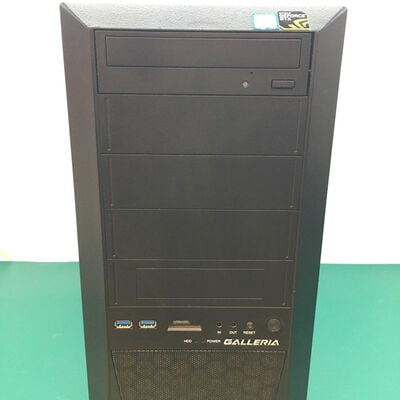 【佐賀南部バイパス店】中古  GALLERIA　XT(i7 8700/8GB/SSD500GB/HDD1TB//ドライブあり/GTX1060/W11H) 5250001287 
