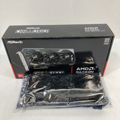 【神戸・三宮店】中古  ASRock RX9070XT CL 16G (RX9070XT Challenger 16GB) 188987 