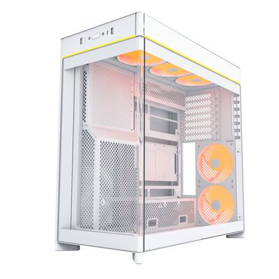 MONTECH  HS02 PRO White (ATX ガラス ホワイト) 