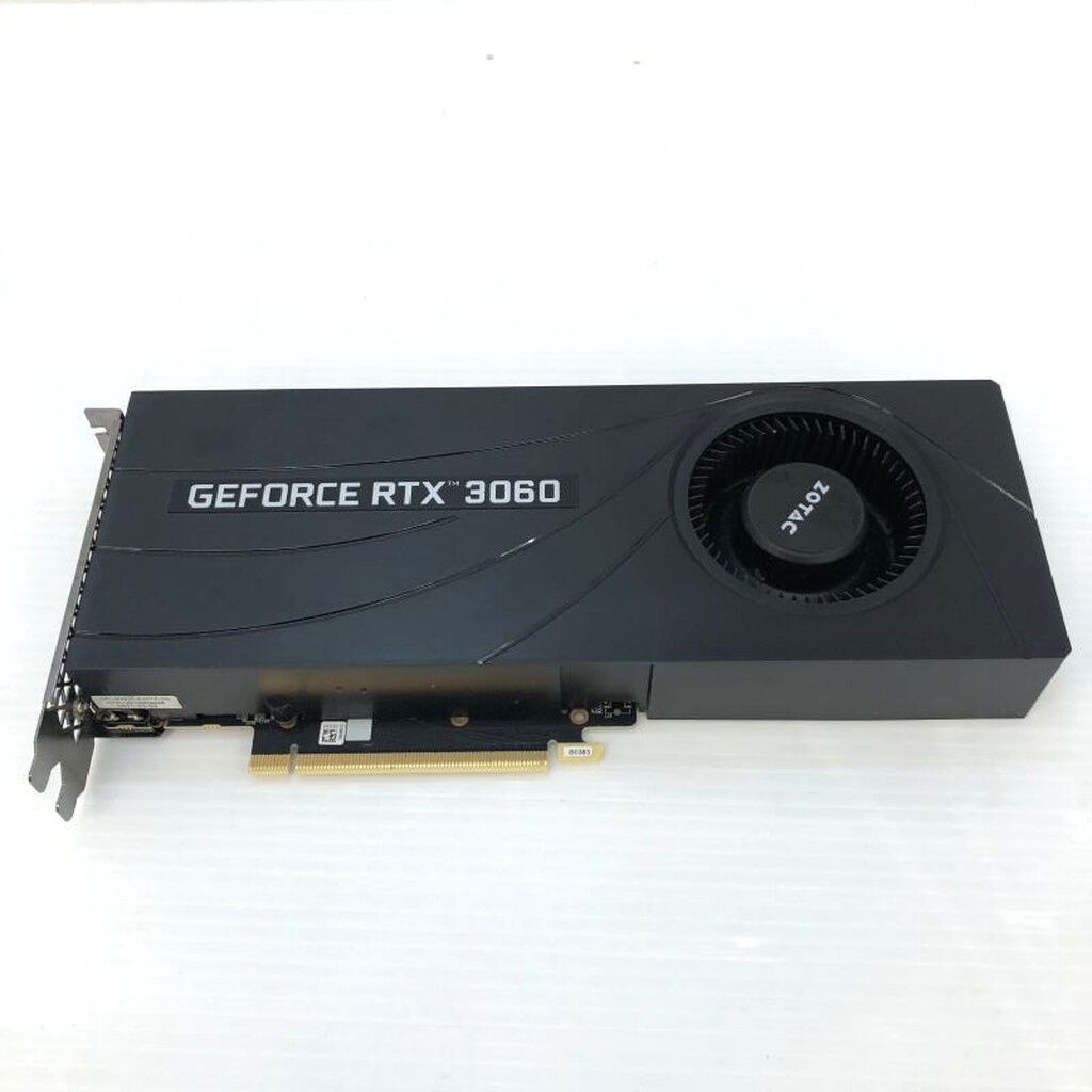 中古 ZOTAC ZT-A30600A-10B （RTX3060 12GB） 3480042585 （395768