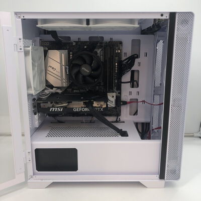 【福井日之出店】中古  LEVEL&infin; ゲーミングデスクトップ(Ryzen 7 5700X/32GB/SSD512GB/RTX4060Ti 8GB/W11H) 5200001220 